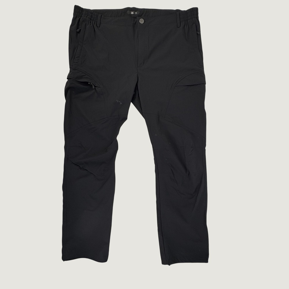 MIER Hiking Cargo Pants Mens XXL Black Stretch‎ Technical Outdoor